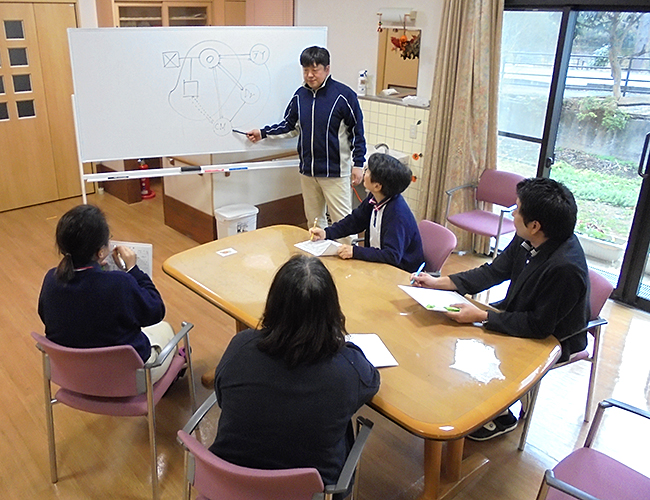 自機関ケアマネでの勉強会